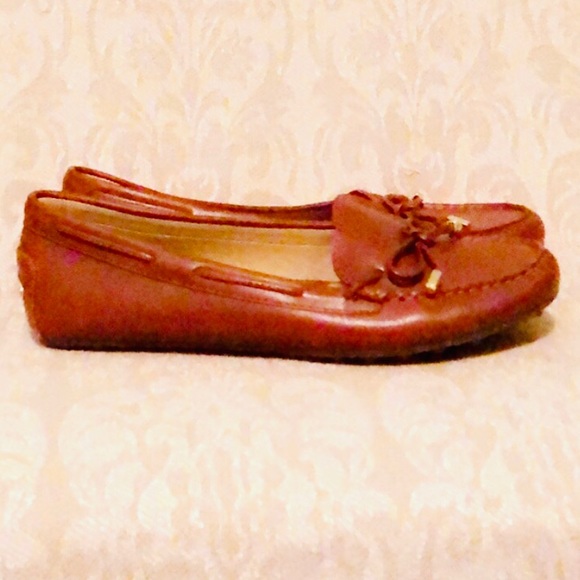 SOLD NWOT Michael Kors Tobacco Brown Sutton Loafer - Picture 6 of 8